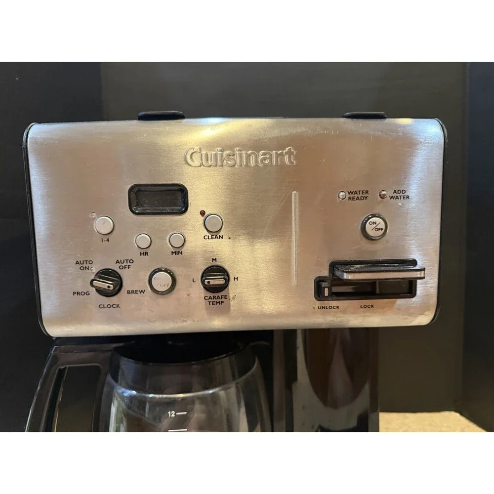 Cuisinart CHW-12 Coffee Plus 12-Cup Programmable Coffeemaker Hot Water Tested